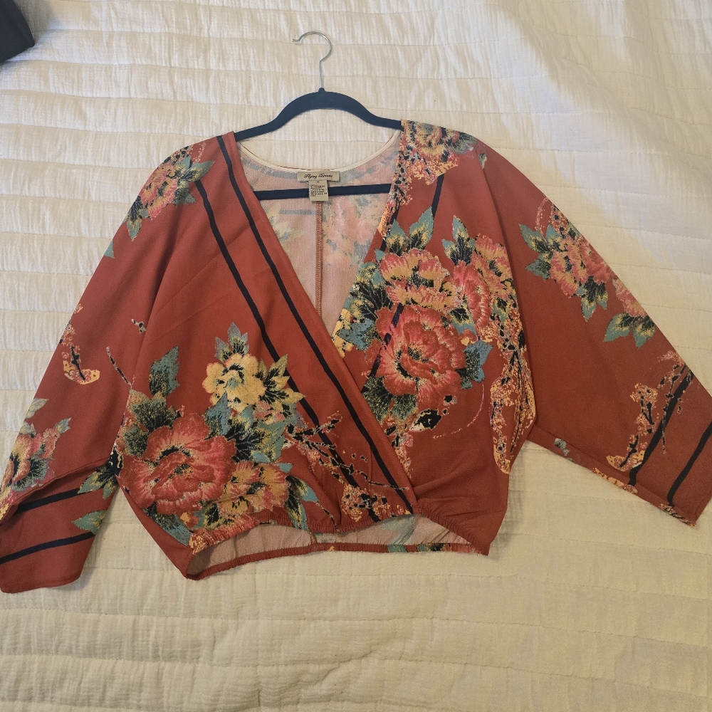 Flying Tomato Multicolor Knit Top